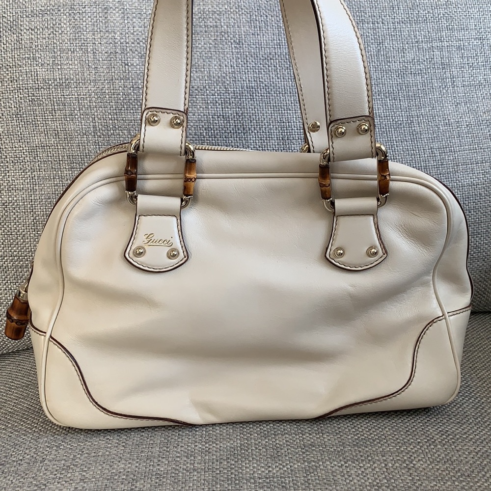 Vintage Gucci shoulder bag, with classic bamboo